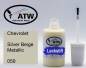 Preview: Chevrolet, Silver Beige Metallic, 059: 20ml Lackstift, von ATW Autoteile West.